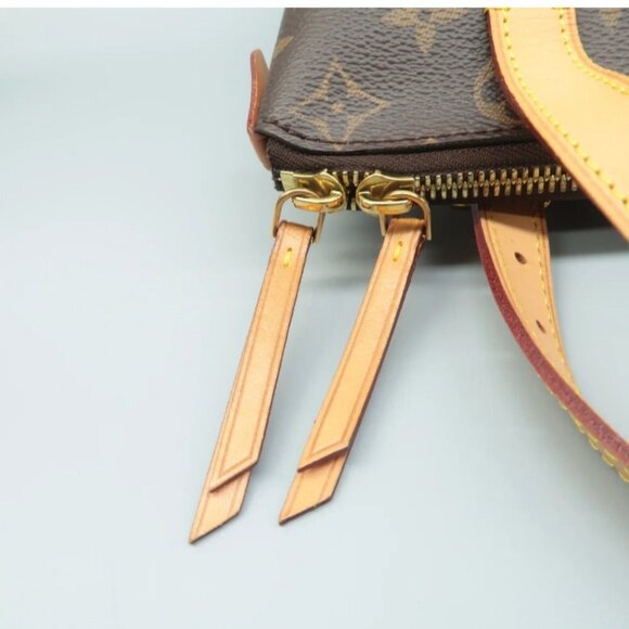 100% Authentic Louis Vuitton Brown Monogram Canvas Shoulder Bag - Picture 9 of 13